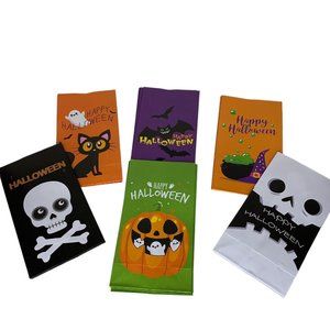 Halloween Treat Bags Party Bags With Stickers 30 Count 6 Designs